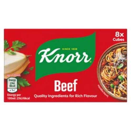 Picture of Knorr Stock Cubes BEEF  8's x12